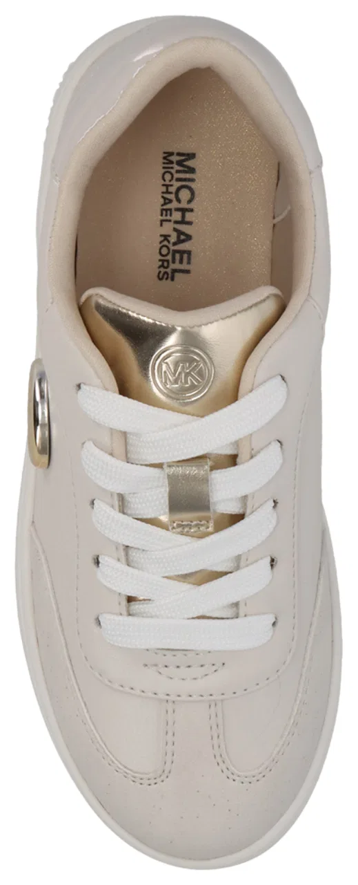 Детские кеды Jem Scotty Charm Michael Kors, цвет Vanilla/Pale Gold — фото 3