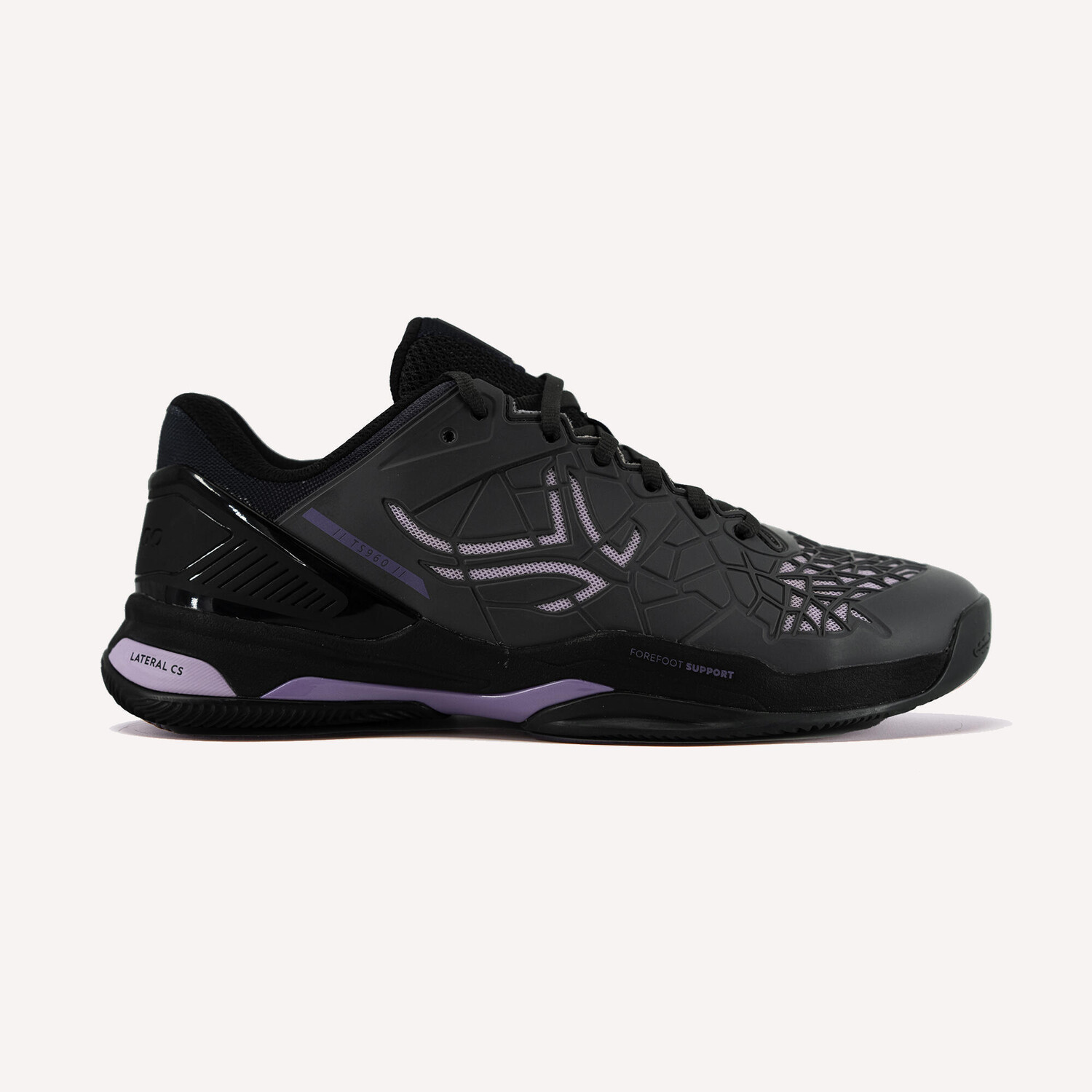 

Мужская теннисная обувь - Clay Court TS960 Gaël Monfils Grey/Purple ARTENGO, угольно-серый/космический серый