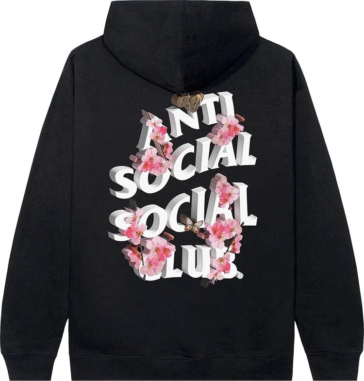 Худи Anti Social Social Club x Kkoch 4K Hoodie Black 'Black', черный — фото 3
