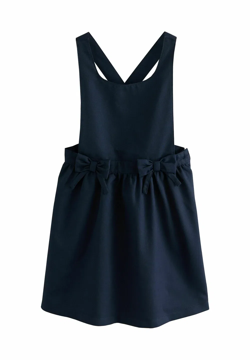 Сарафан с бантом на талии - повседневное платье Next, Navy Blue