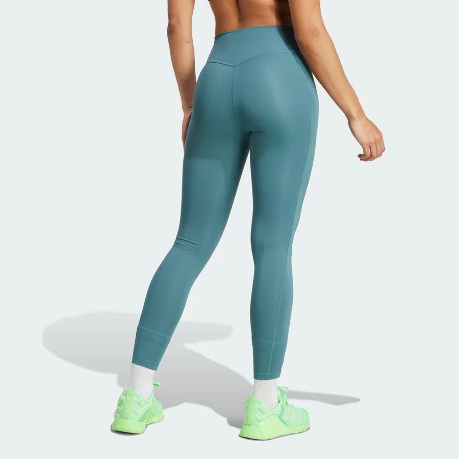 Спортивные леггинсы с карманом Optimé Stash 7/8 adidas, Черный — фото 2