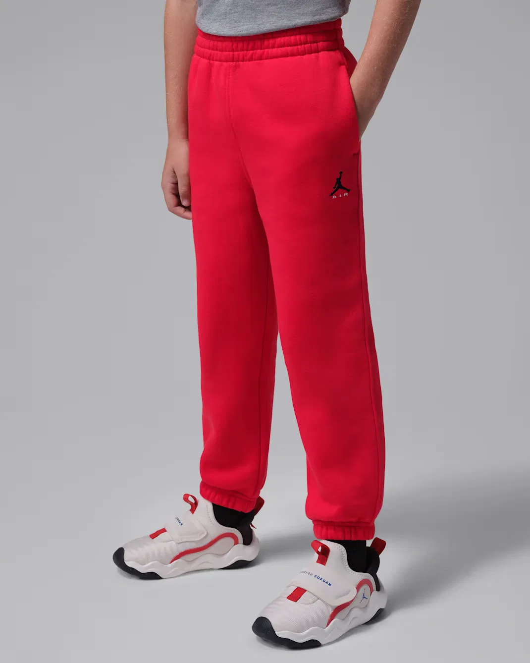 Детские спортивные штаны Jordan Brooklyn Fleece, University Red