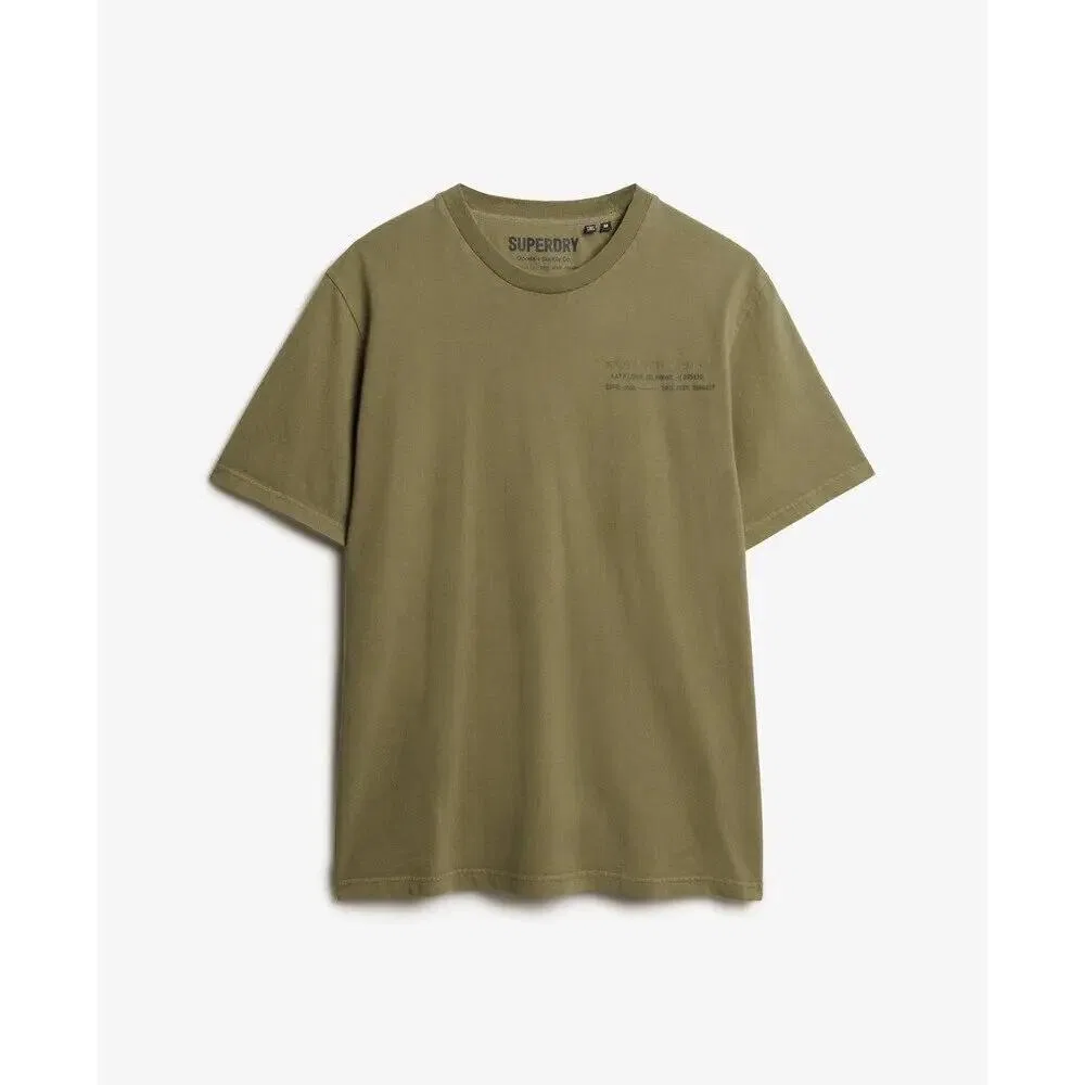 Мужская футболка с принтом Utility Sport Graphic Superdry, Grun