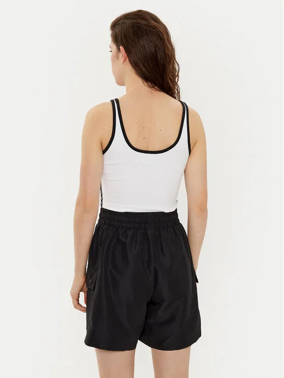 Топ slim fit adicolor 3-Stripes Adidas, белый — фото 3