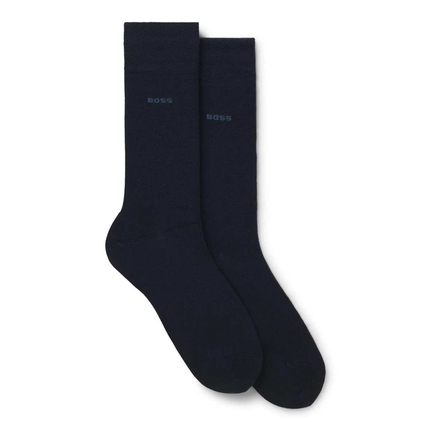 Мужские носки 2-Pack с логотипом BOSS, Dark Blue
