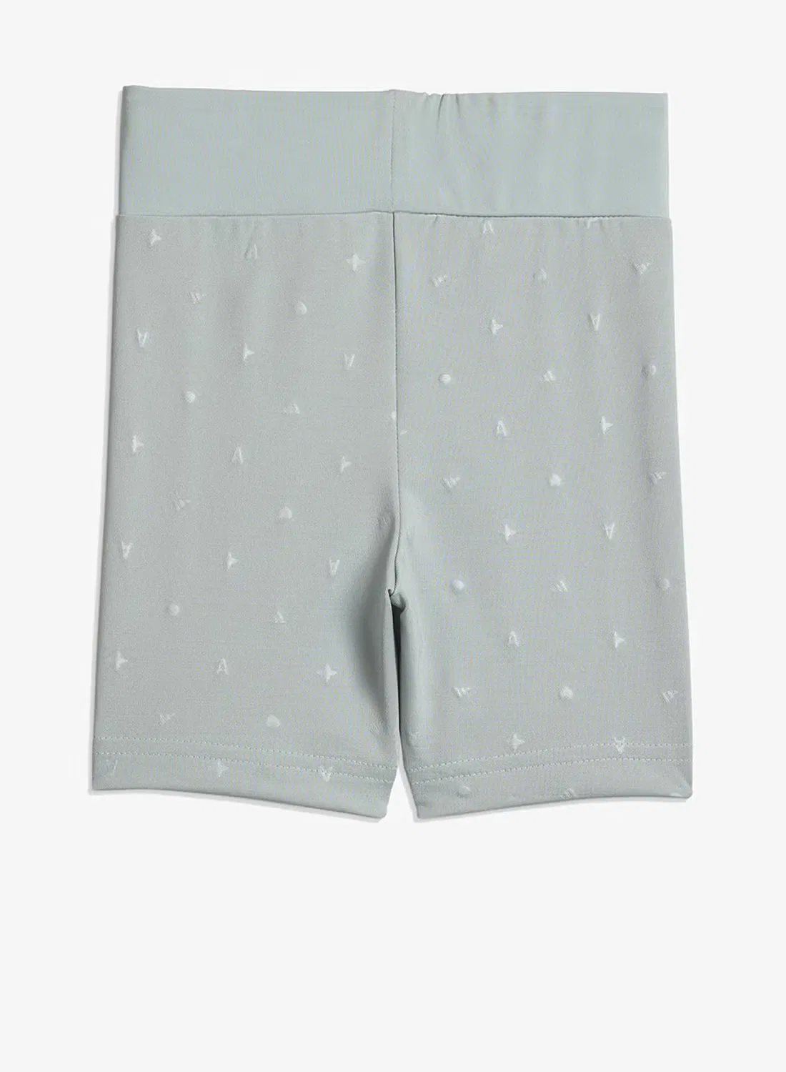 Комплект велосипедок с блестящим принтом Infant Seasonals Glam Biker Adidas, белый — фото 4