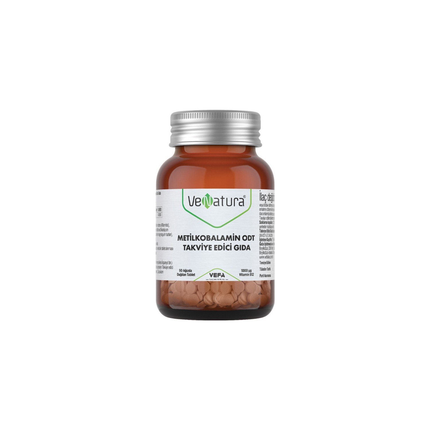 

Витамины Venatura B12, 90 таблеток