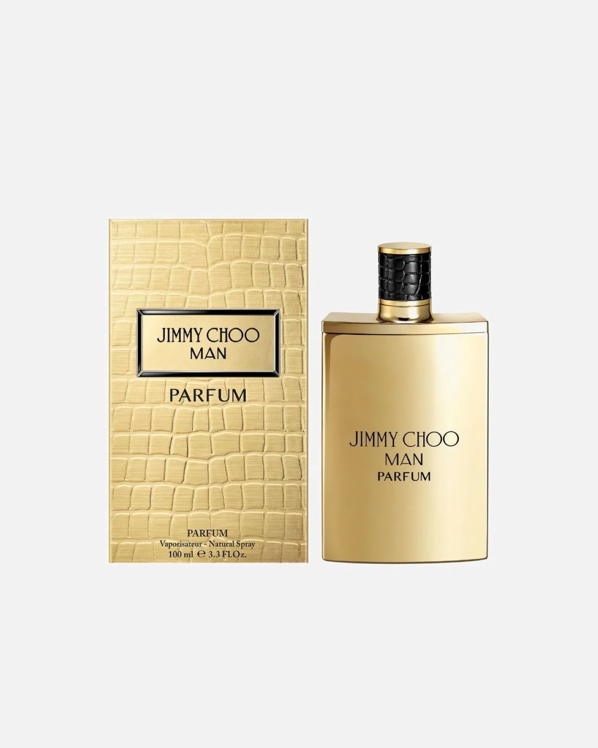 Мужские духи золотого цвета Jimmy Choo, 100 Ml — фото 2