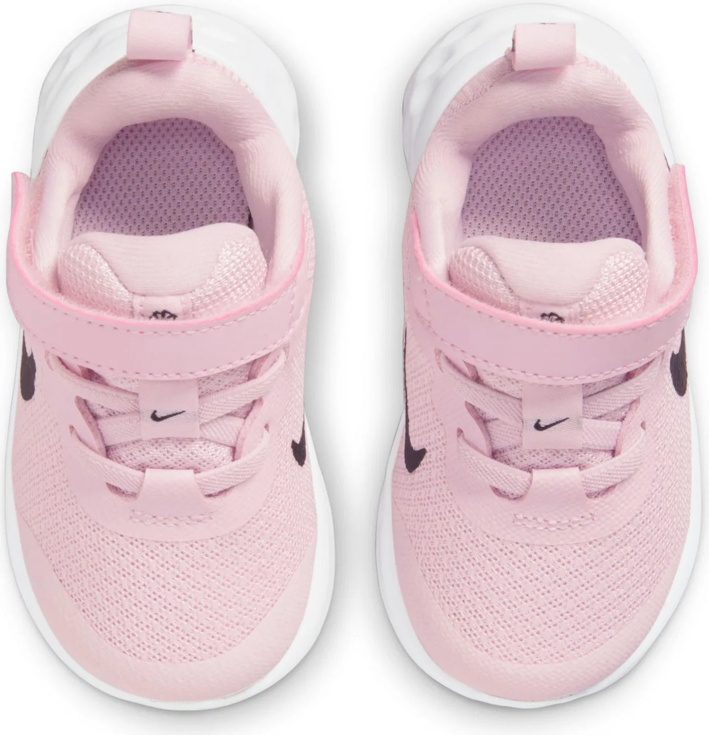 Детские кроссовки для мальчиков с мягкой подошвой Revolution 6 Nn (Tdv) NIKE, Foam Pink Black — фото 3