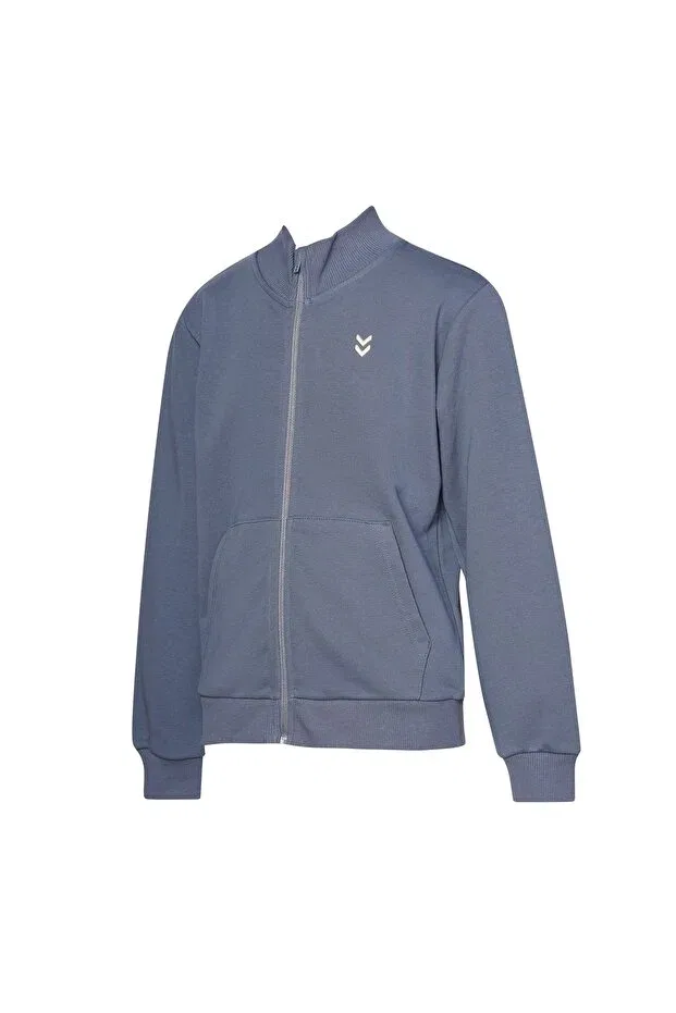 Детские свитшот на молнии для девочек с длинным рукавом Hummel, Blue