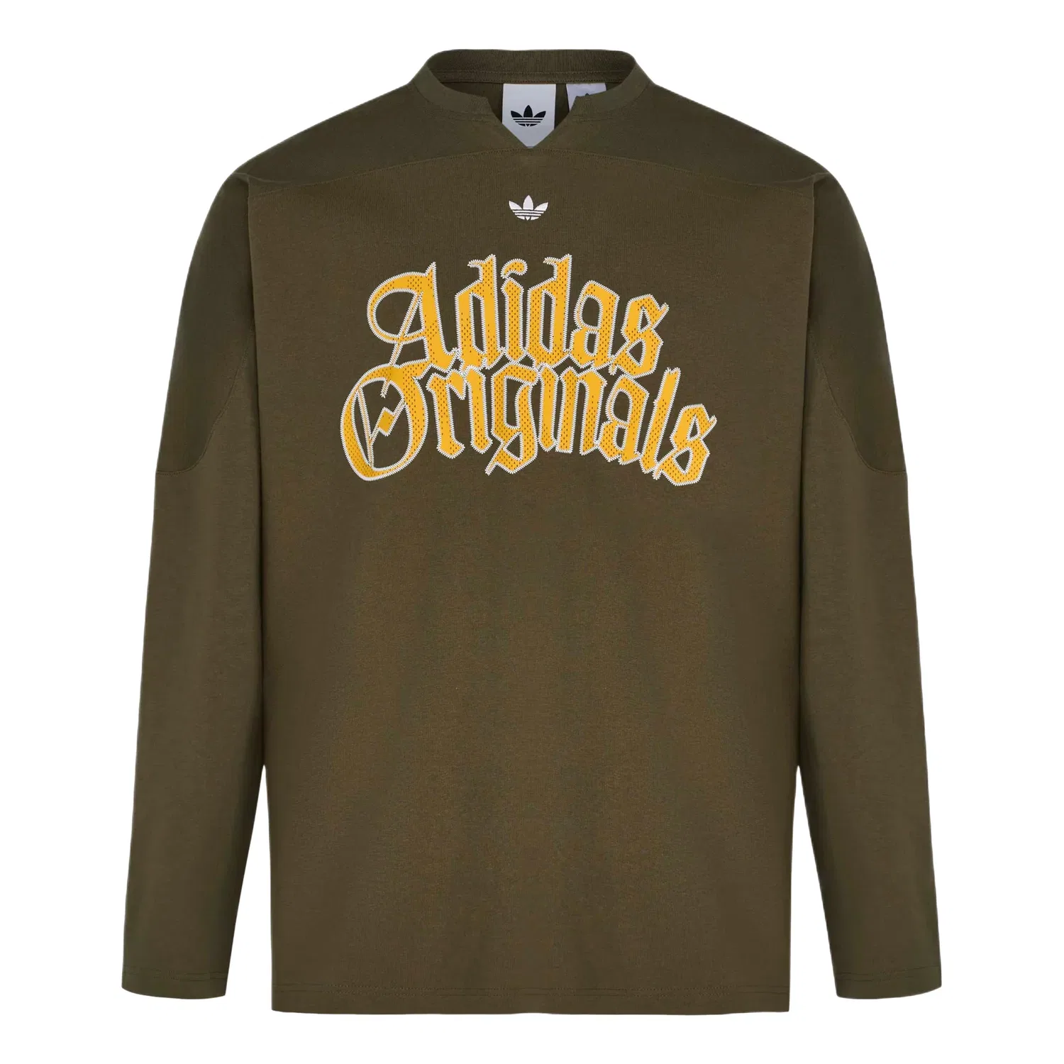 Мужская футболка с длинным рукавом Adidas OG M Tee LS T-Shirt, цвет Olive Green