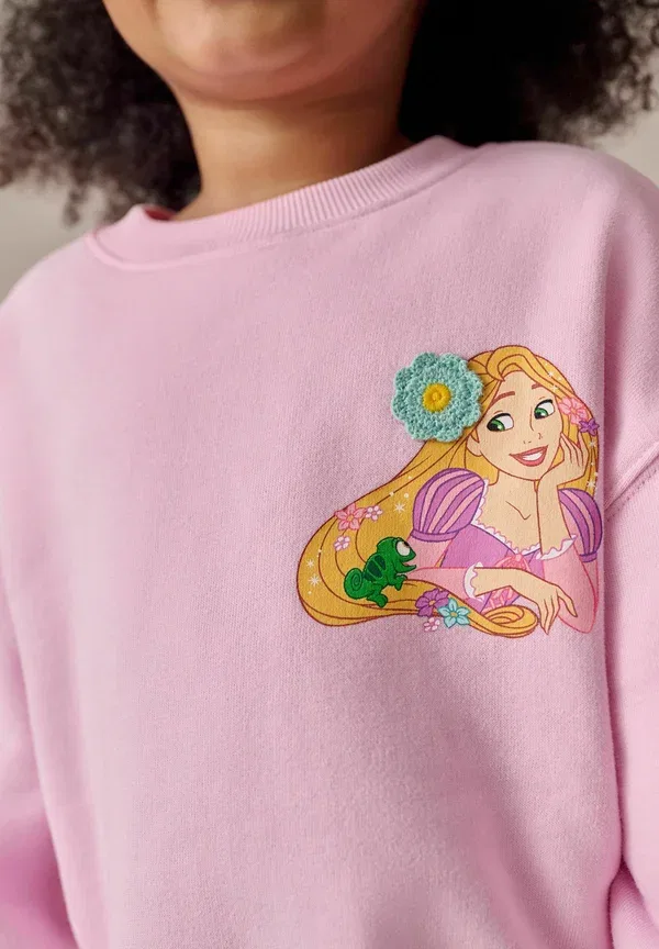 Комплект из леггинсов и брюк с принтом Disney Princess, Next, Pink Rapunzel, розовый — фото 3