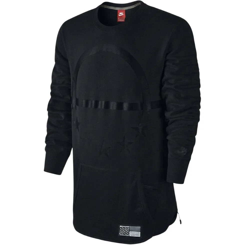 Свитшот мужской с круглым вырезом Nike, Black