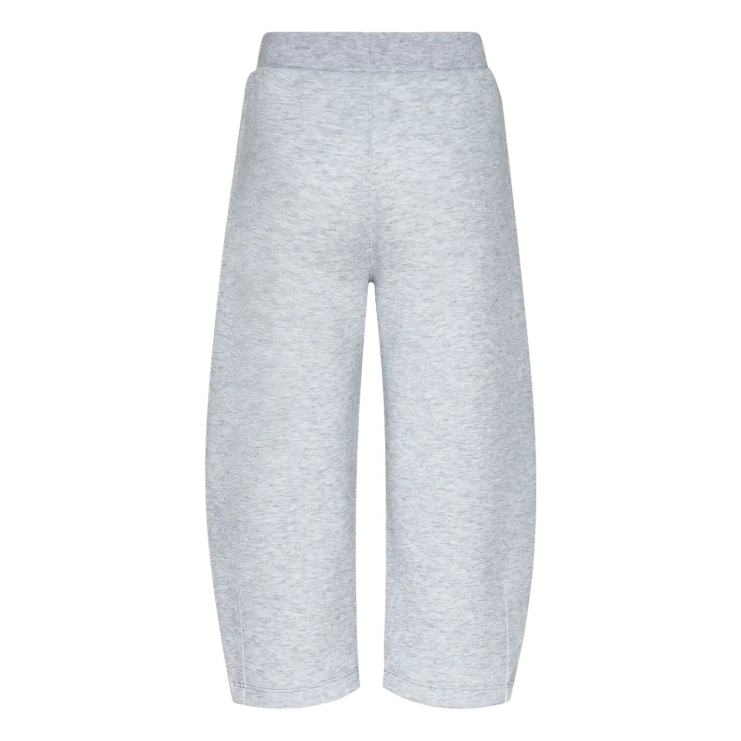 Детские спортивные брюки из трикотажа Light Heather Gray Adidas — фото 3