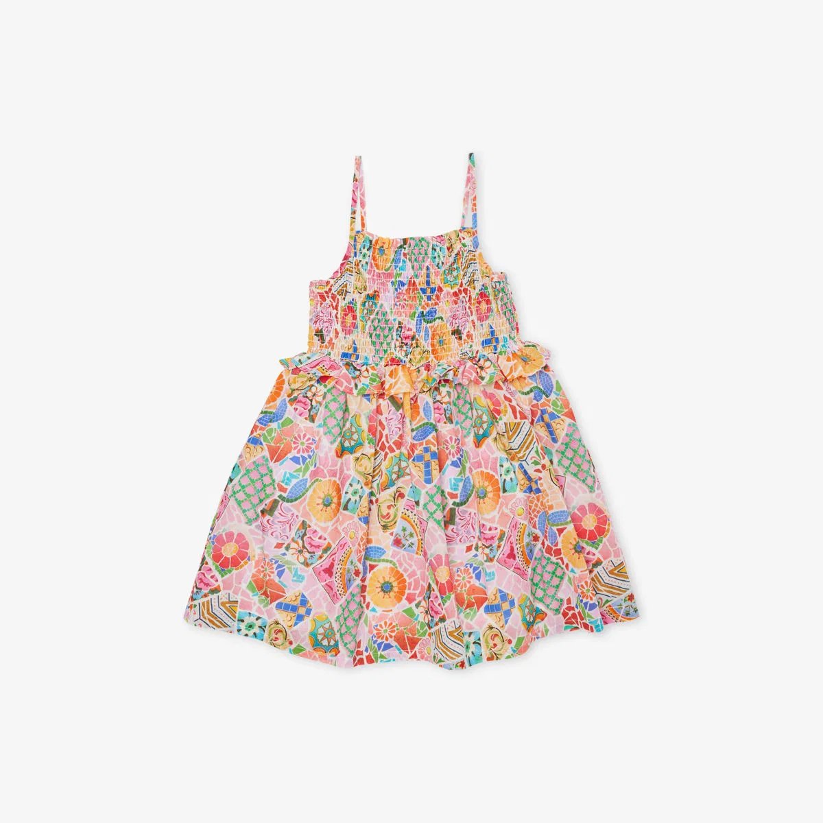 Хлопковое платье в богемном стиле с цветочным принтом, 3-6 лет Seafolly — фото 3
