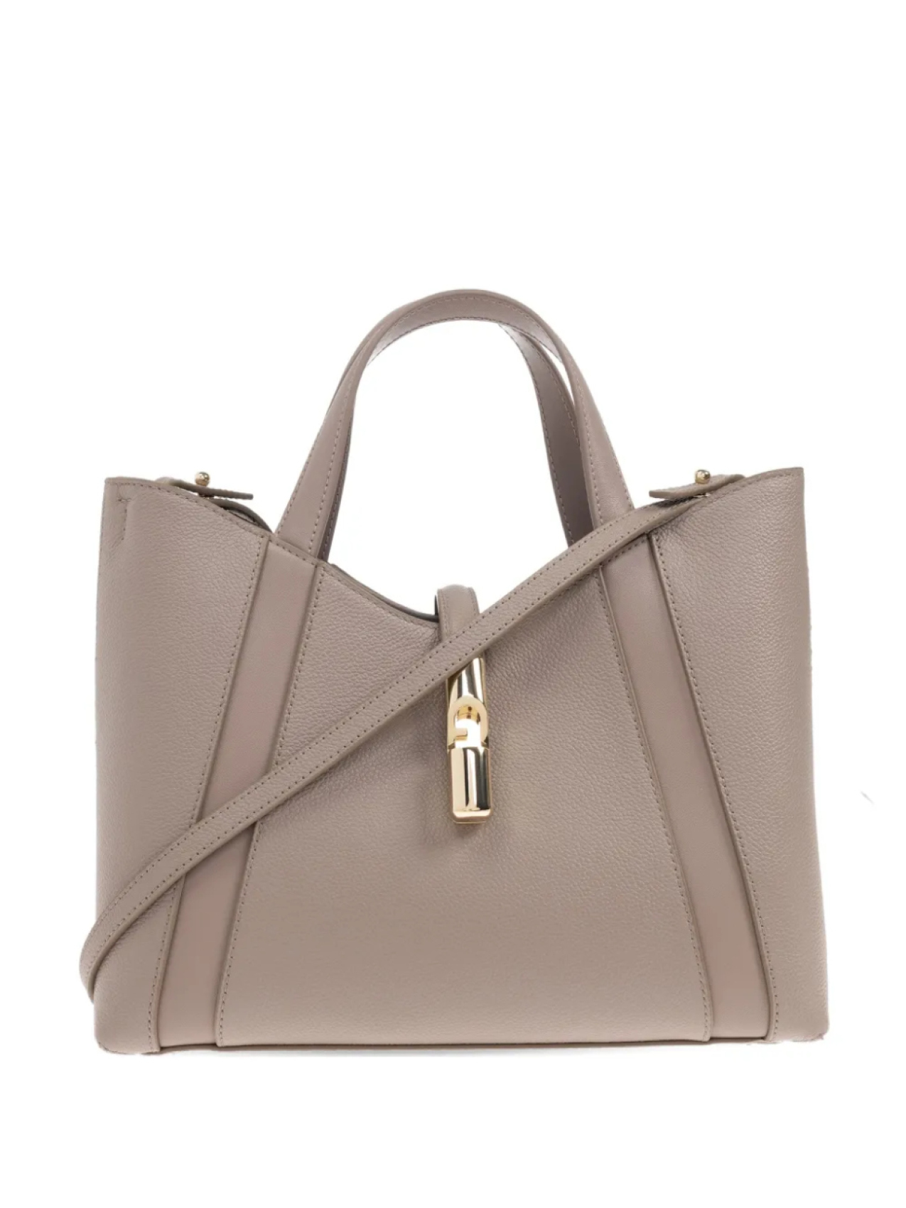 

Сумка-тоут Furla маленькая Goccia, серый