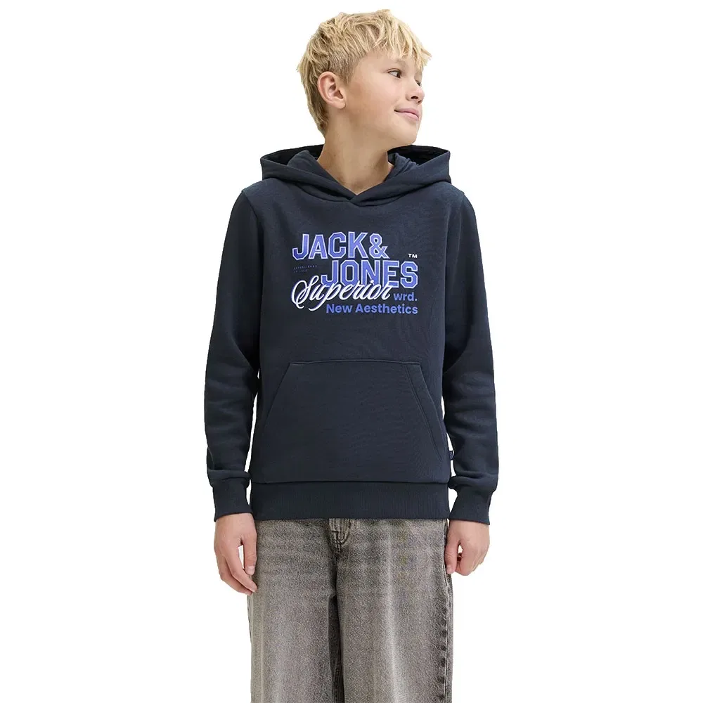 Худи Logo 2 Colors Jack & Jones, синий