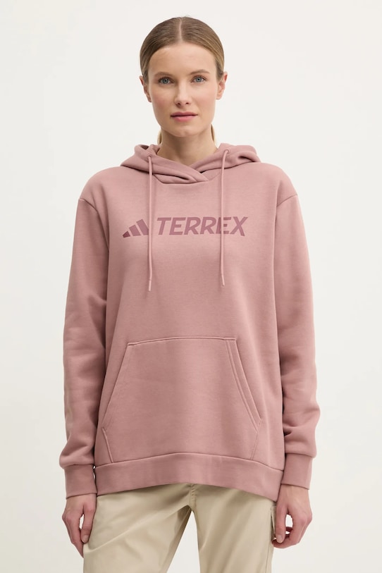 

Толстовка в стиле ретро Multi Adidas Terrex, розовый