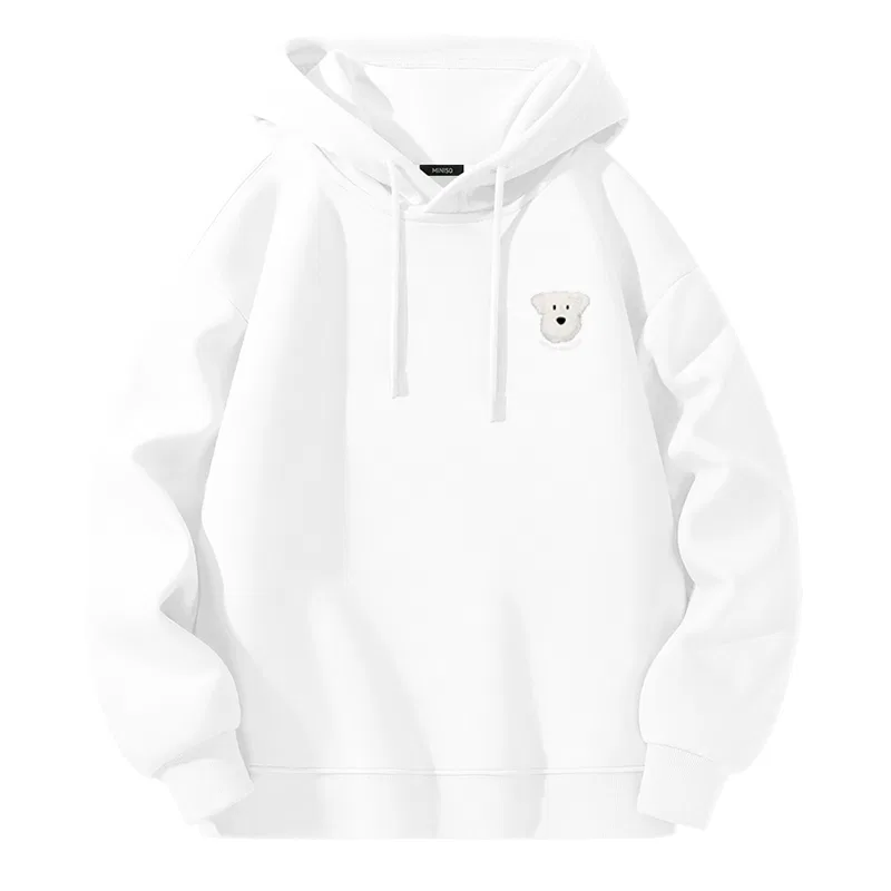 Детский свитшот с принтом Ma Pin Puppy Chest Logo MINISO, White