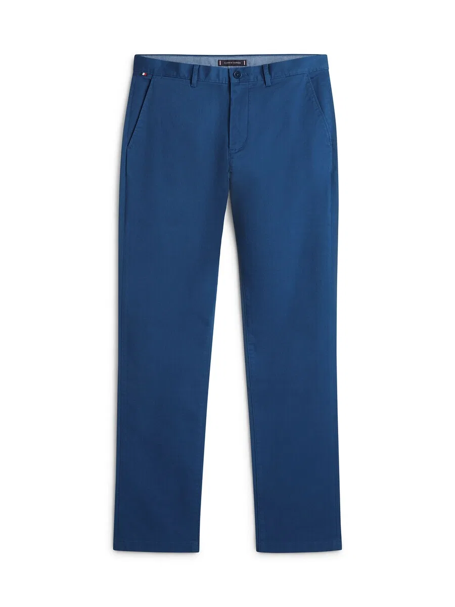 Брюки-чиносы TOMMY HILFIGER Regular 'Denton Straight' цвета индиго