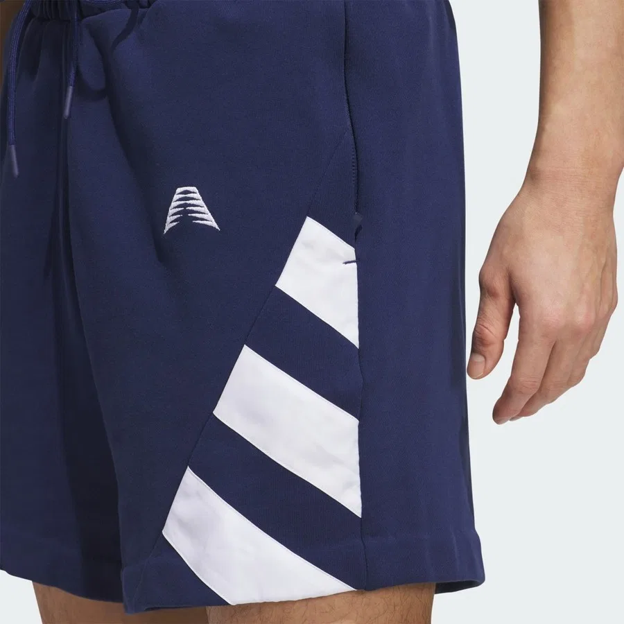 Шорты спортивные с принтом Anthony Edwards Foundation adidas, Темно-синий — фото 4