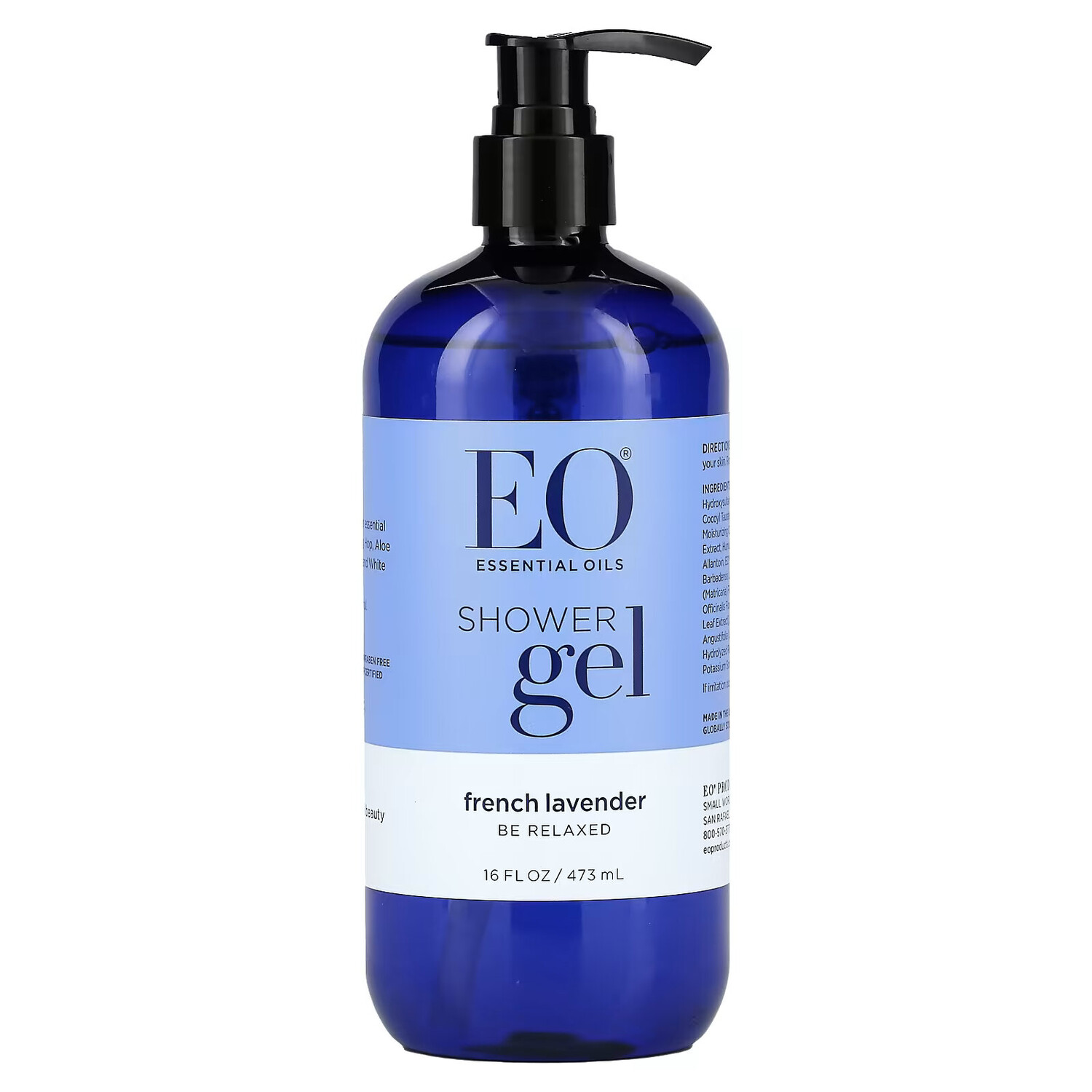 EO Products, гель для душа, французская лаванда, 473 мл (16 жидк. унций) — фото 2