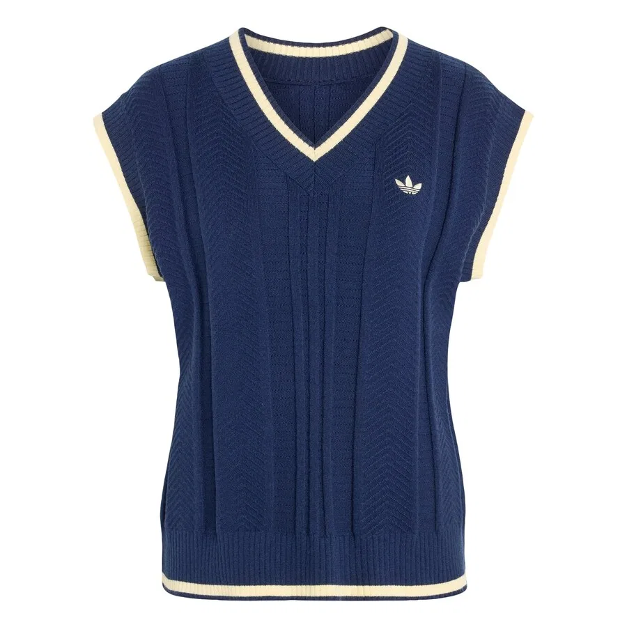 Свитер ADIDAS ORIGINALS темно-синего цвета