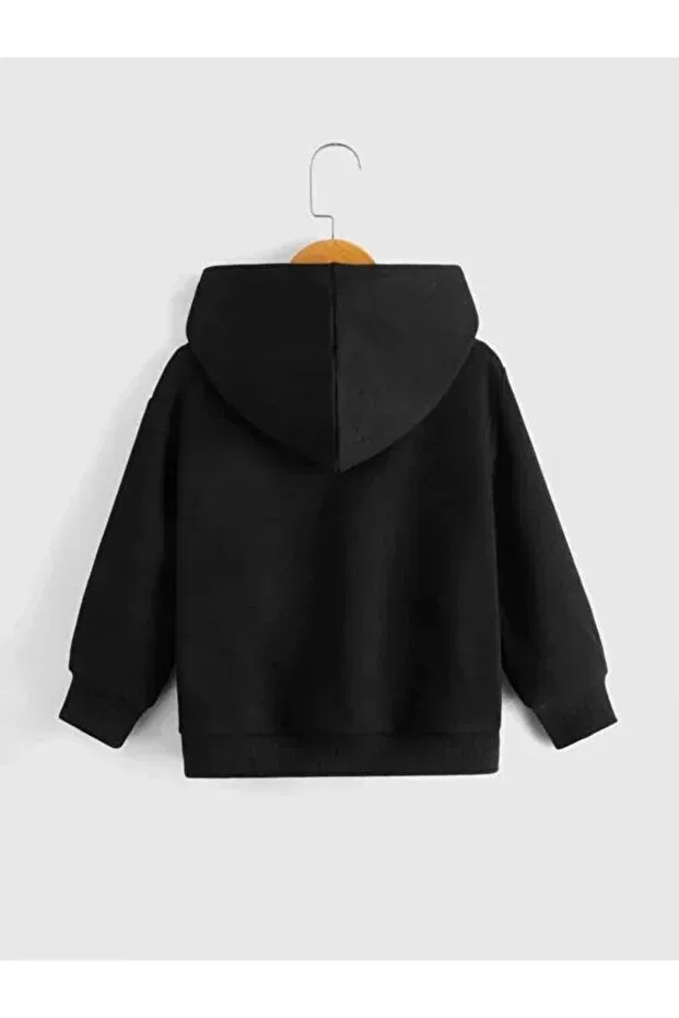 Детский кардиган с принтом Bape Printed Oversize Winter Hooded Cardigan Jacket Hoodie Amma, Black111 — фото 2