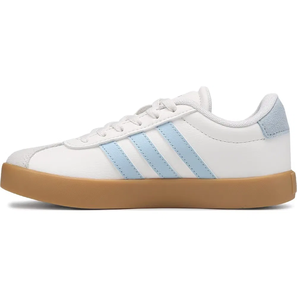 Детские кроссовки VL Court 3.0 Adidas, White — фото 3