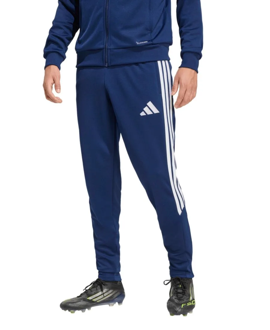 Мужские тренировочные брюки Tiro 26 League со средней посадкой Adidas, team темно-синий/белый