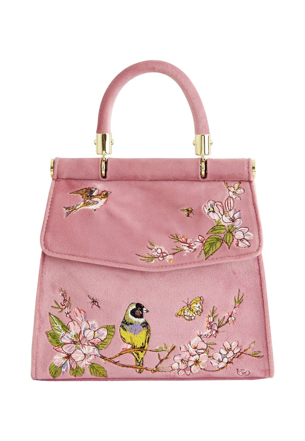 

Сумочка SONG BIRD EMBROIDERED MINI FABLE ENGLAND, розовый