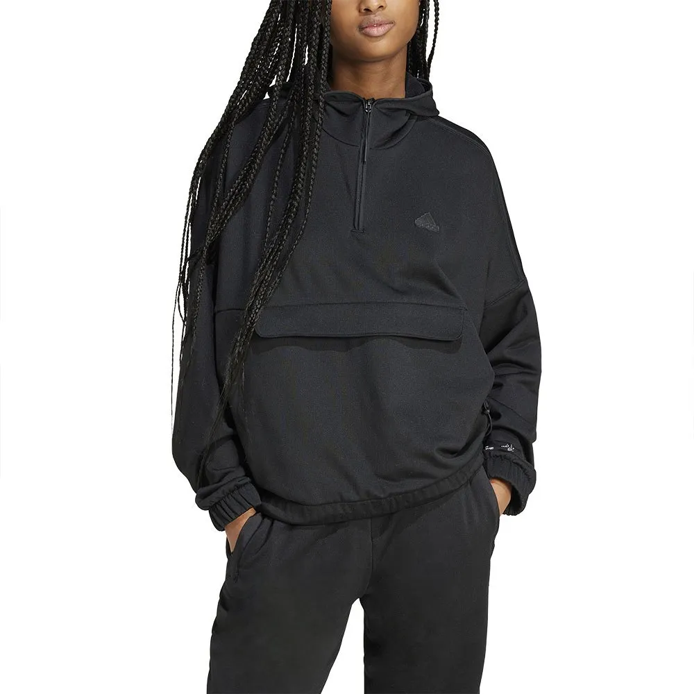 

Худи adidas City Escape Fleece, черный