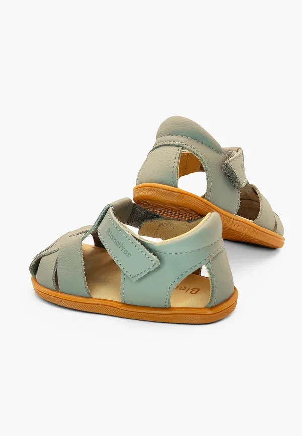 Сандалии кожаные Walking sandals Pisamonas, зеленый — фото 4