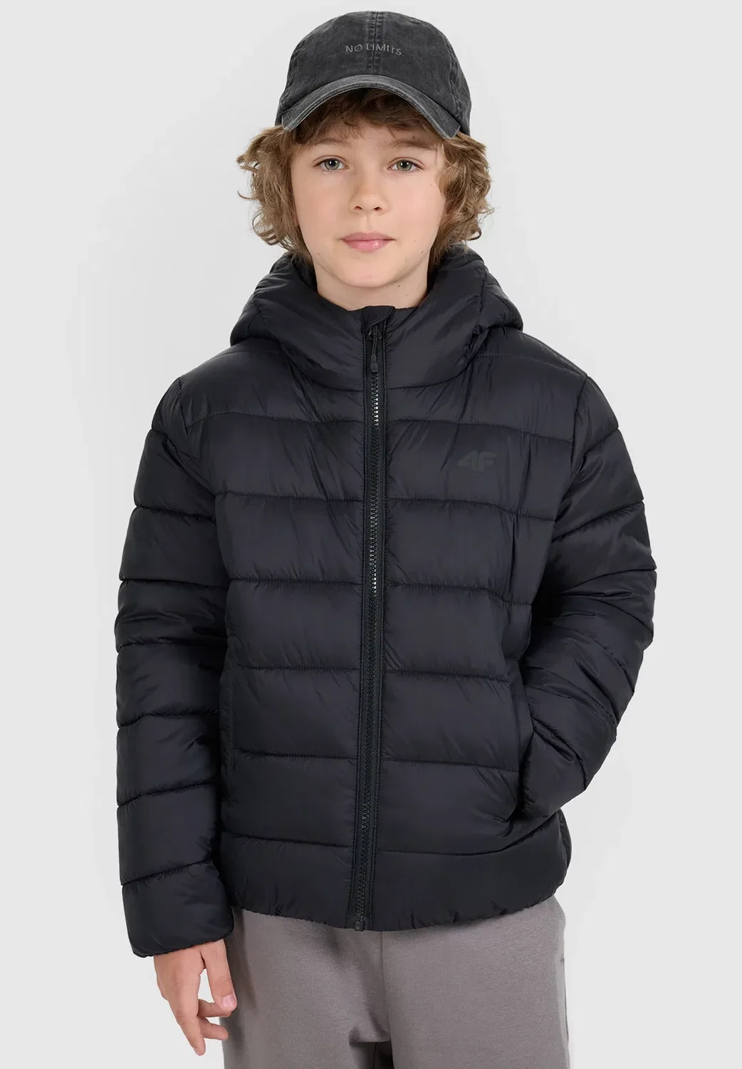 Зимняя куртка унисекс 4F, Deep Black