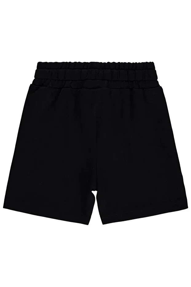 Детские шорты для мальчиков с принтом Trail Running Printed Capri Civil Boys, Black — фото 3