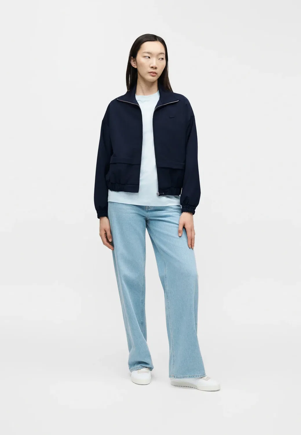 Куртка-Бомбер Lacoste, Dark Navy Blue — фото 2