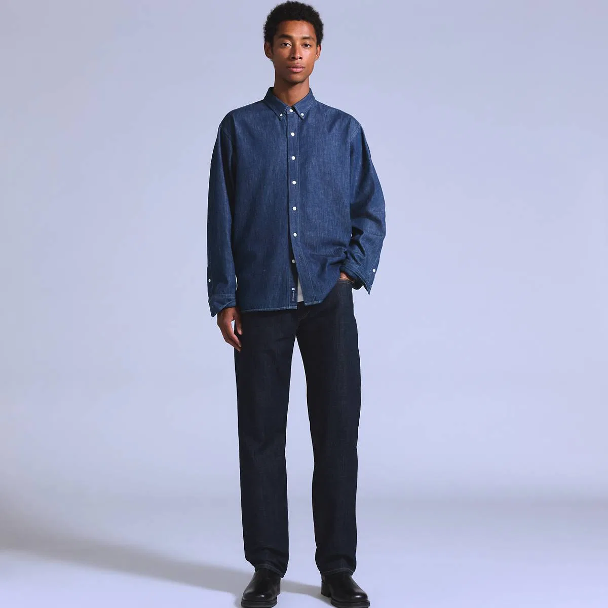 Свободные мужские джинсы Anchor Levi's, Anchor Rinse - Blue