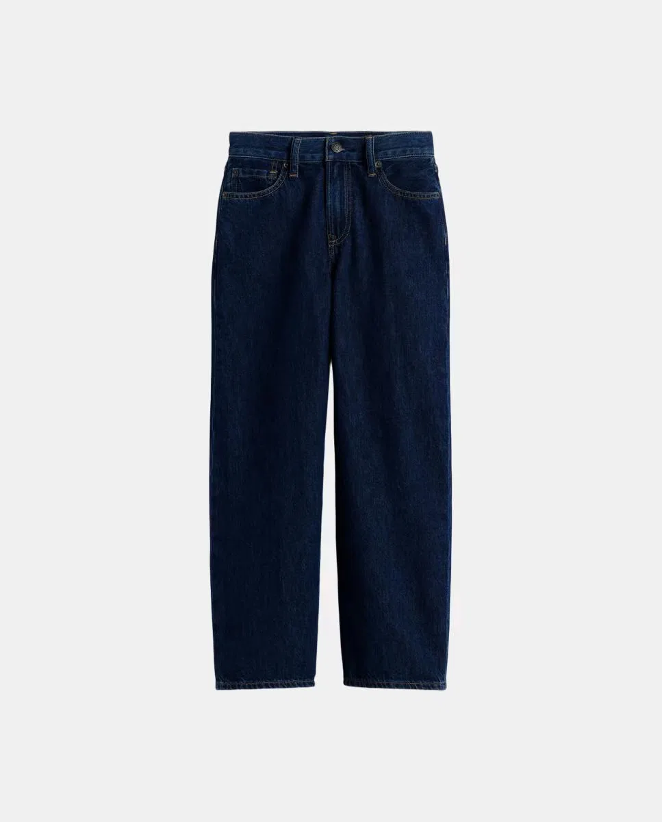 Детские джинсы, Vaquero Baggy Cinco Bolsillos, Gap, Azul índigo — фото 2