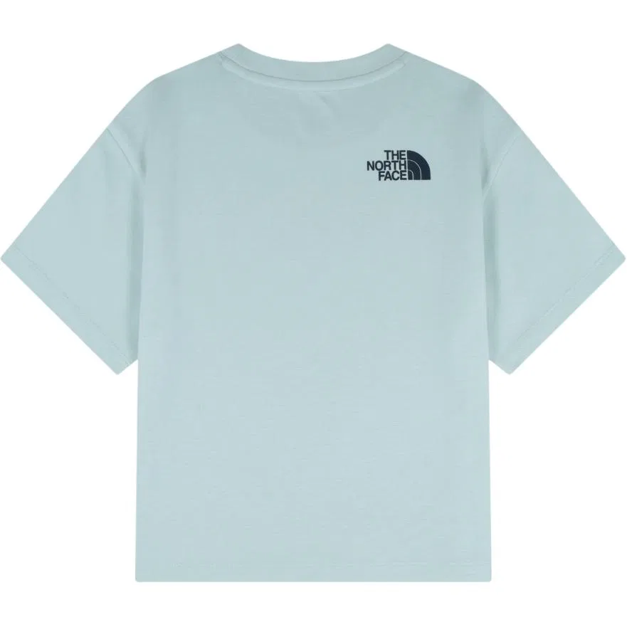 Детский спортивный комплект из футера с длинным рукавом THE NORTH FACE, Light Green Top+Light Green Shorts — фото 4