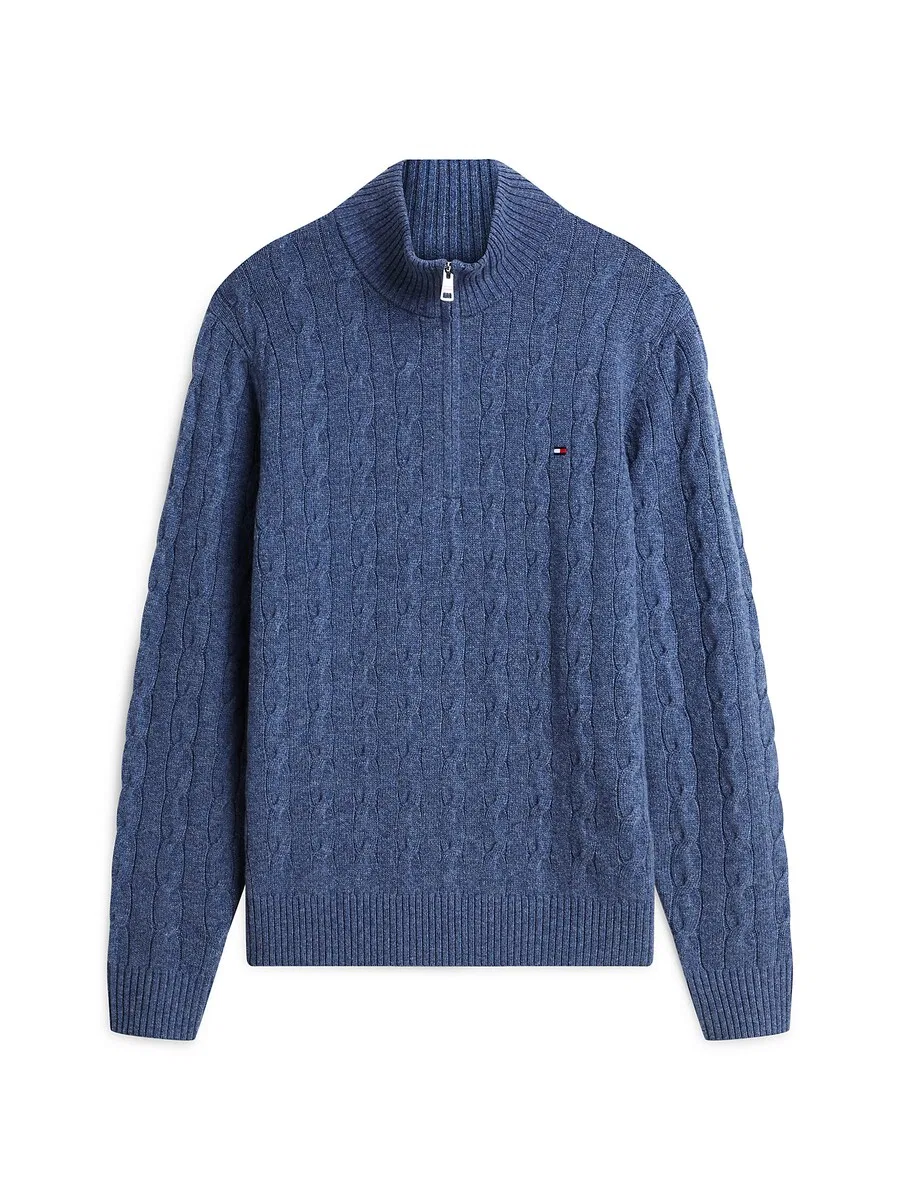 Свитер TOMMY HILFIGER цвета сапфир