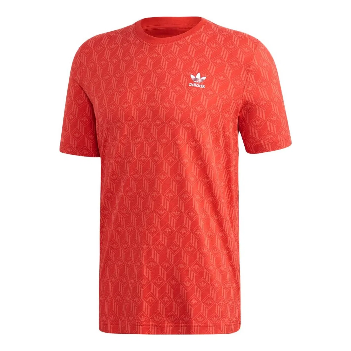Футболка с принтом Adidas, разноцветная