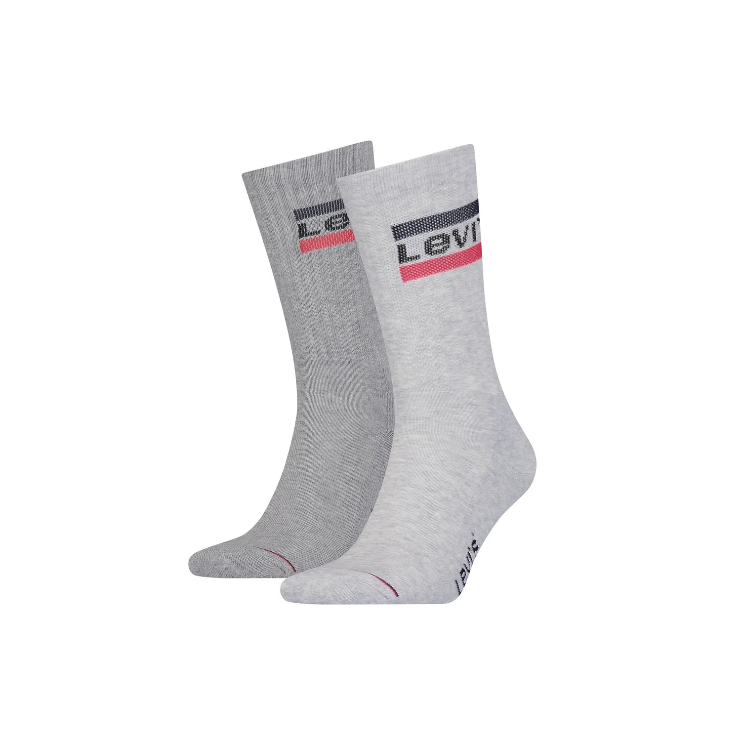 Унисекс короткие носки с логотипом Levi's, Grey