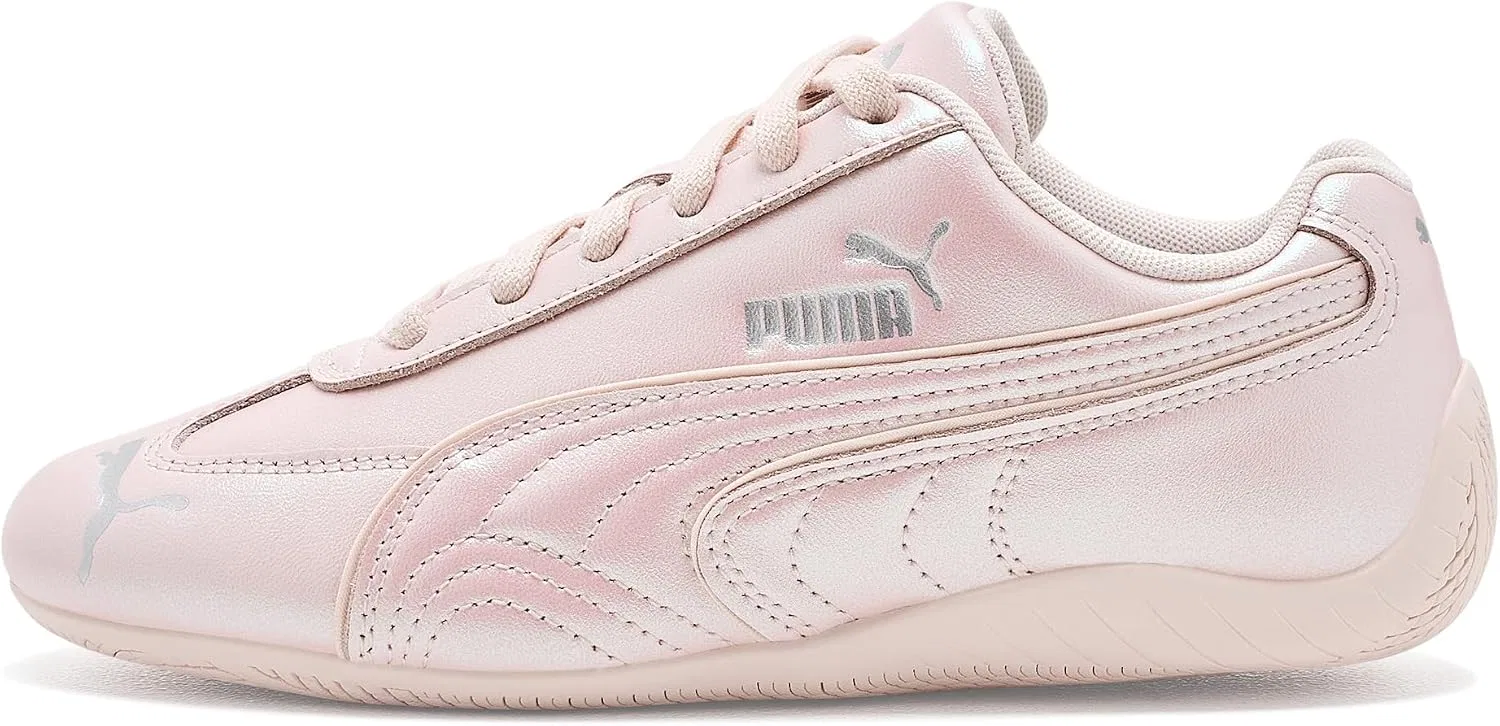 Детские кроссовки для девочек с принтом Speedcat PUMA, Pink — фото 4
