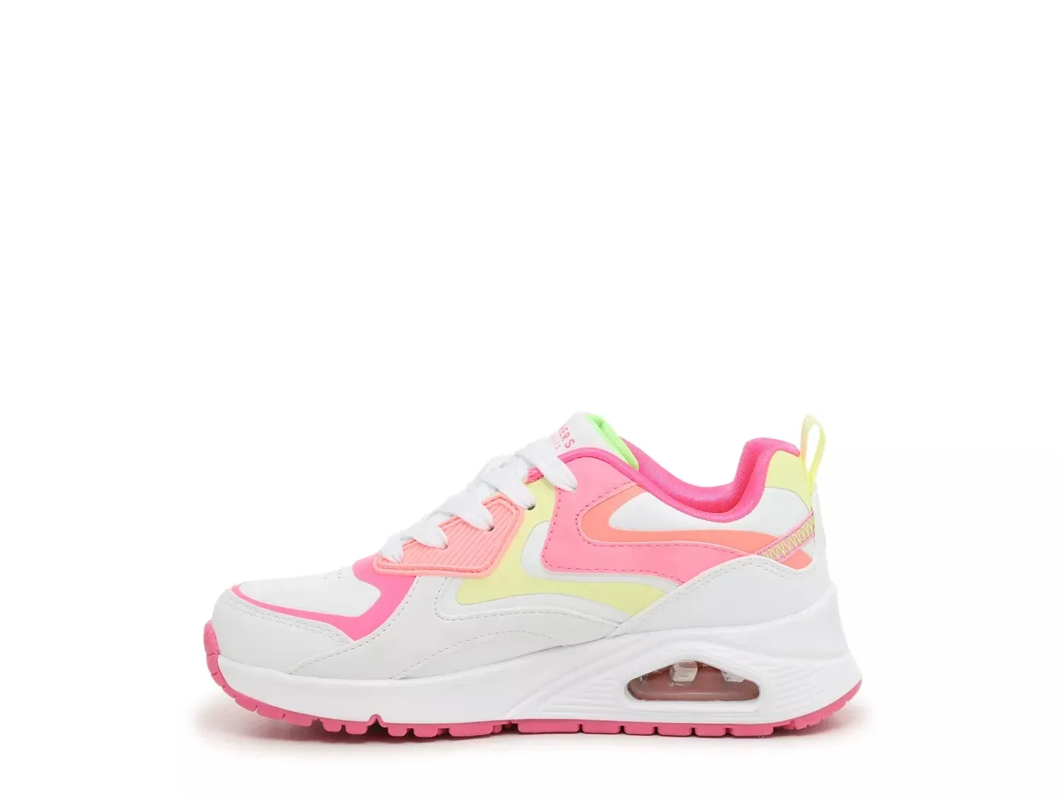 Кроссовки Uno Gen 1, Skechers, белый/розовый/желтый — фото 3