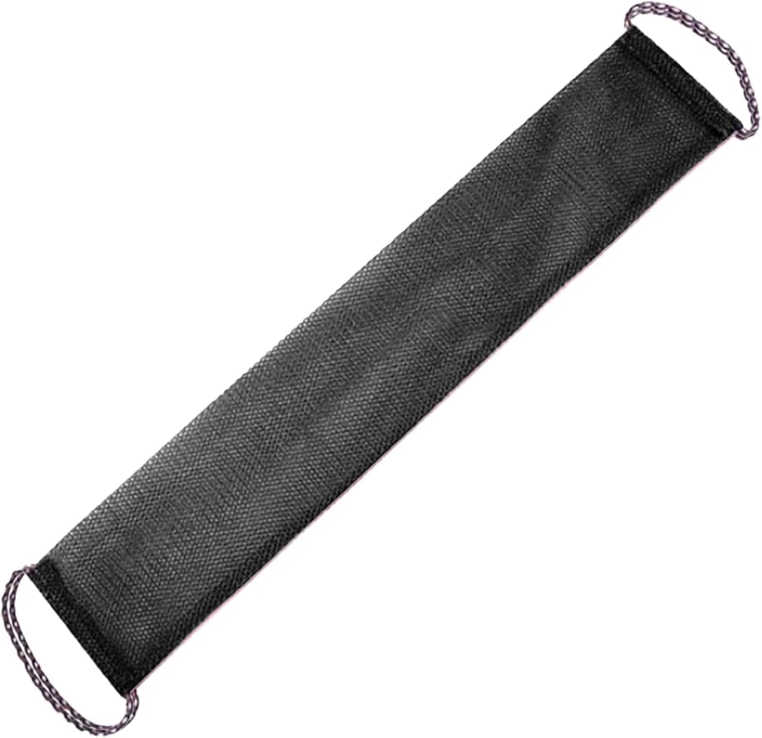 Мочалка-скраб для спины, Nylon, 40 г, 75x14x1.2 см, Schwarz Generic