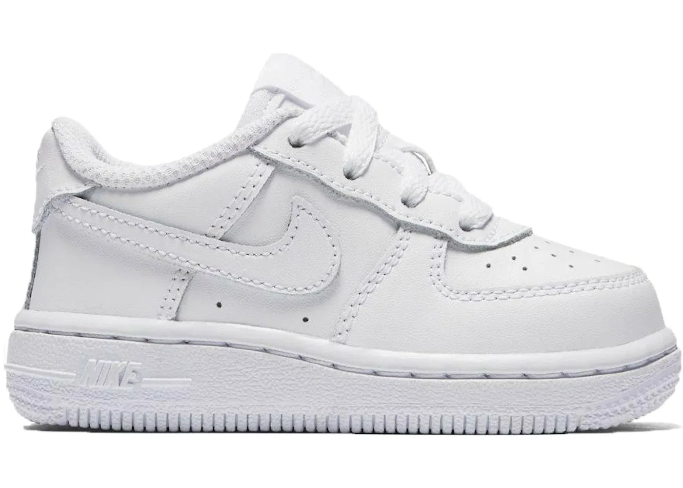 Детские кроссовки для мальчиков белые Nike Air Force 1, White/White
