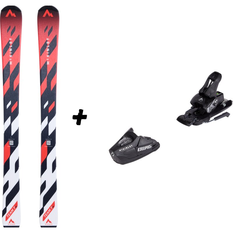 

Детские лыжи Team 7 i NC с винтовыми креплениями Mckinley, red/black night/whit, Черный, Детские лыжи Team 7 i NC с винтовыми креплениями Mckinley, red/black night/whit