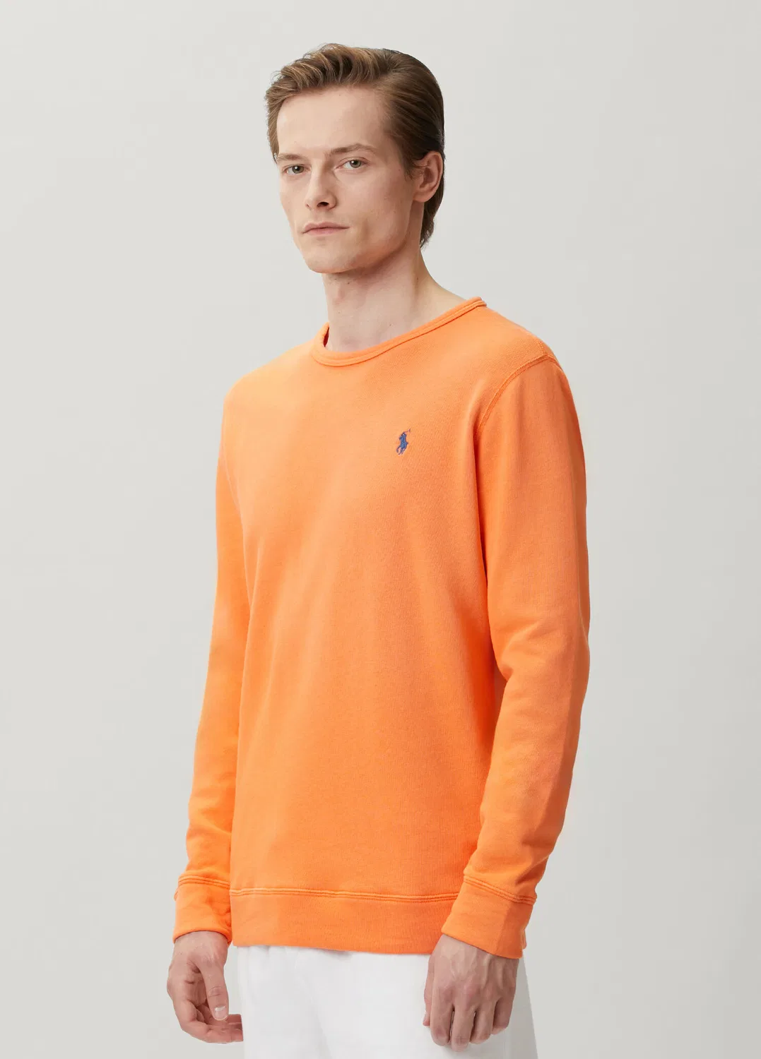 Свитшот Polo Ralph Lauren, оранжевый — фото 3