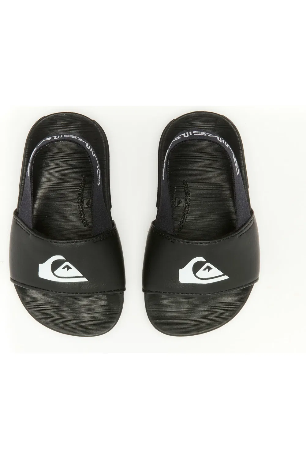 Детские сандалии-слайды с регулируемым ремешком Sunset Slingback Quiksilver, черный — фото 3