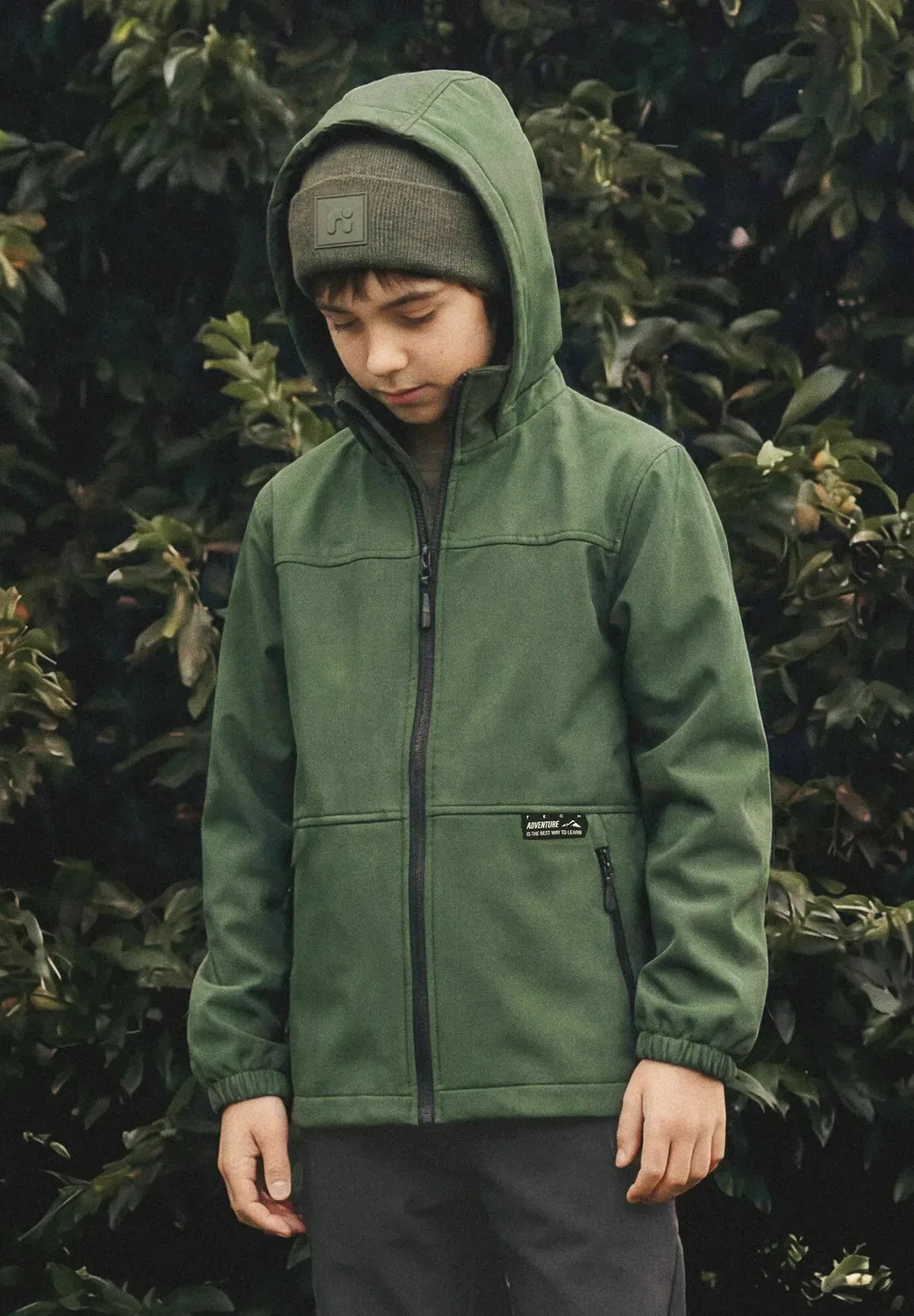 Куртка alfa08 - водонепроницаемая куртка Name It, Jungle Green